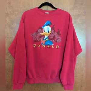 Disney Donald Duck Sweatshirt, L